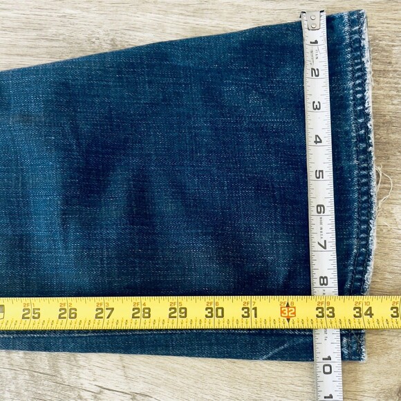 Phat Farm Jeans Mens 38 x 34 Vtg 90s Y2K Distressed Streetwear Libra Cut Hip Hop - Picture 12 of 13